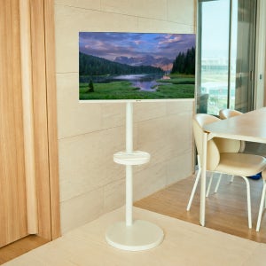 프레미디 스탠무빙 P1 암구조 삼텐바이미 81cm(32인치) FHD QLED tv 중소바이미 이동형티비 삼탠바이미