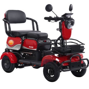 일렉휠스 사륜 전동 스쿠터 전기 자전거 노인 어르신 4륜 네발 효도 부모님 선물 전동차