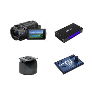 교회 라이브 방송 4K 캠코더lll 패키지 SONY FDR-AX43A