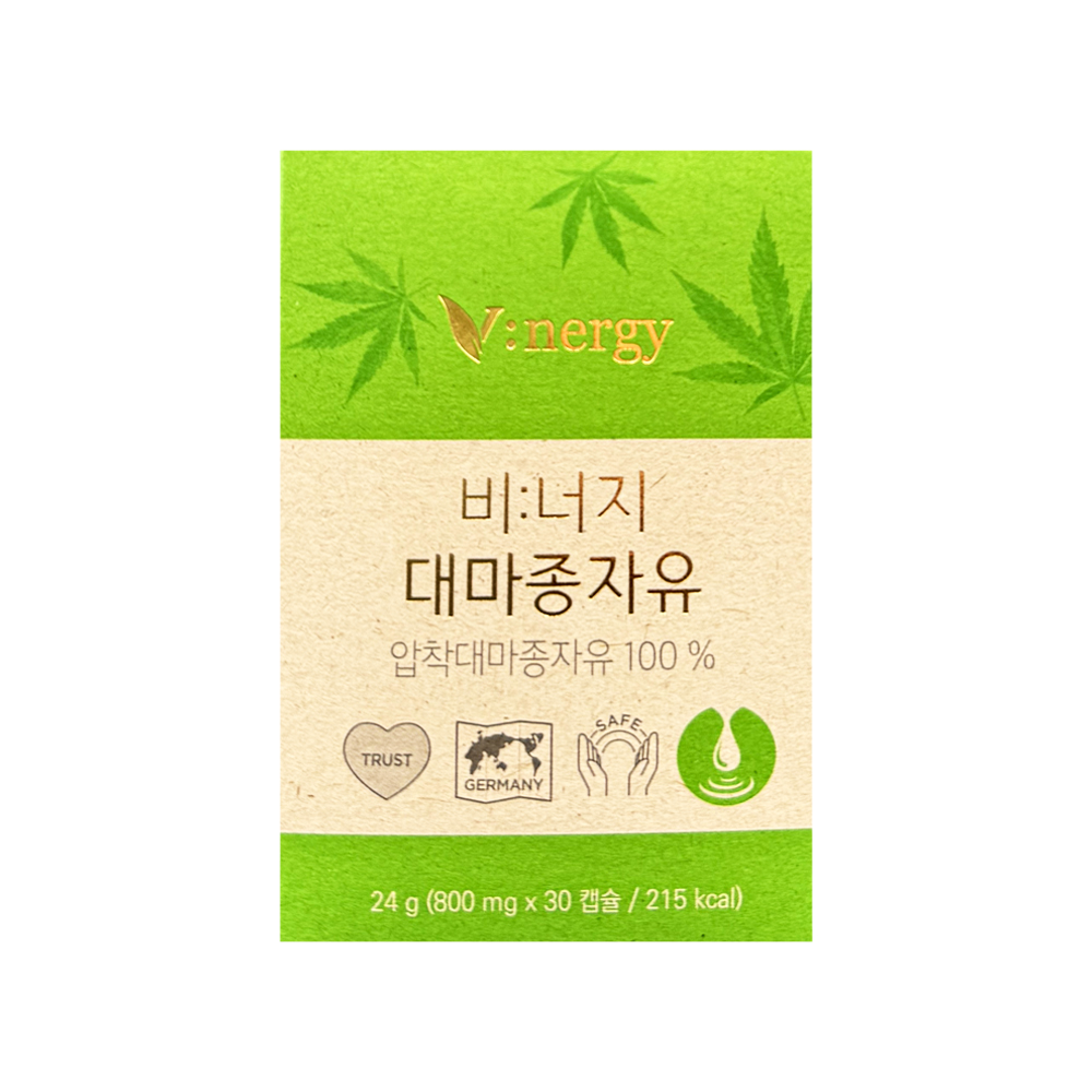 <b>휴럼</b> 비너지 대마종자유 800mg x 30캡슐 x 3개