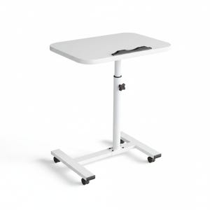 사이드 테이블 침대 거실 사무실 각도 높이 조절 회전 이동식 바퀴 간이 보조 책상