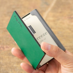 [각인가능]오브리즈 천연소가죽 명함케이스