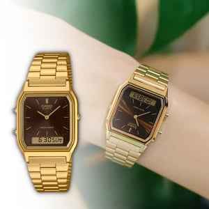 백화점AS 카시오 스퀘어 시계 아나디지 230 시리즈 메탈