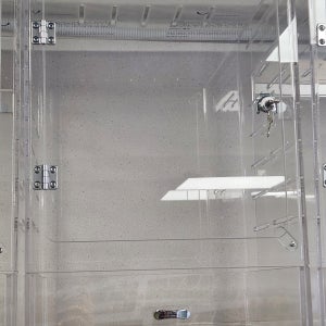 피그미다람쥐 353550 아크릴 케이지 5T 서랍형 완조립 사육장 장기사육용 환기 청소편리 아기다람쥐또미