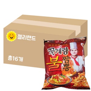 빙그레 꽃게랑 불짬뽕 70g X 16개 (1BOX)