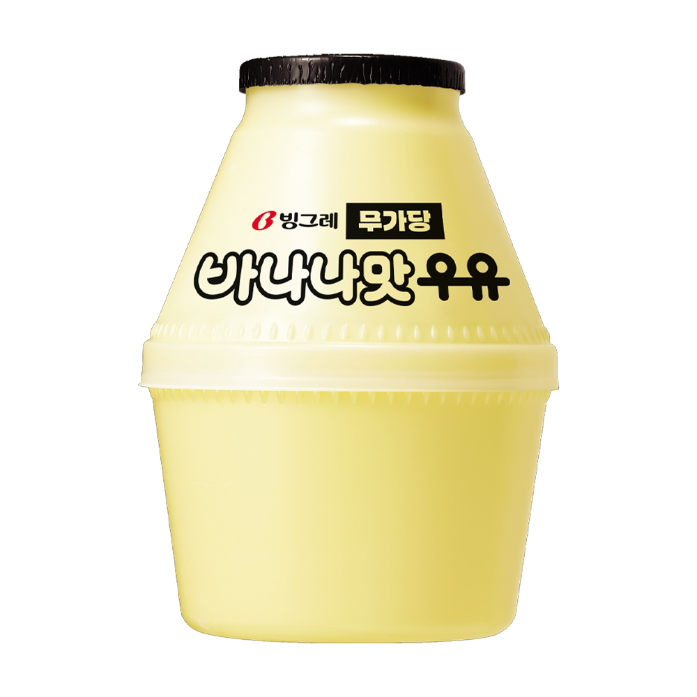 단지 우유 바나나무가당