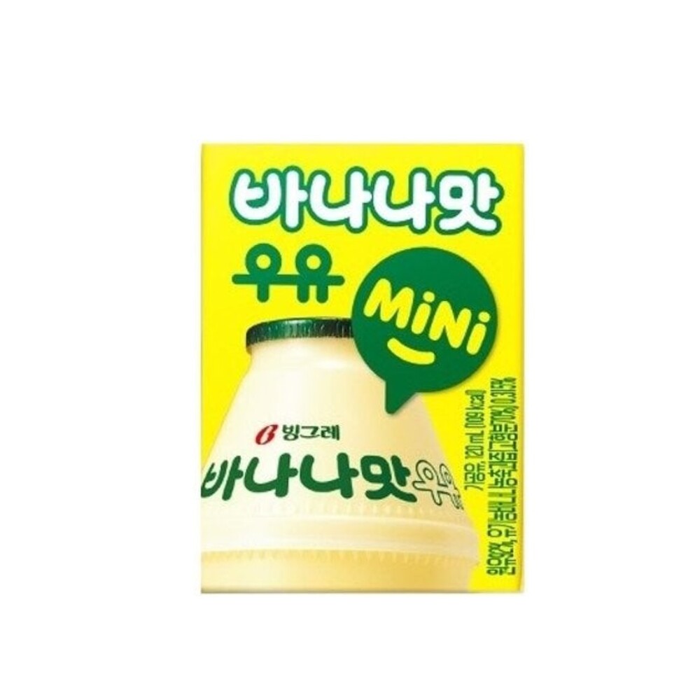 바나나우유 미니 mini 빙그레 바나나맛우유