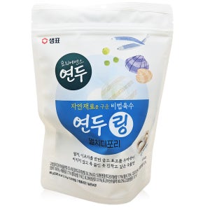 샘표 연두링 80g 멸치디포리 코인육수 2개