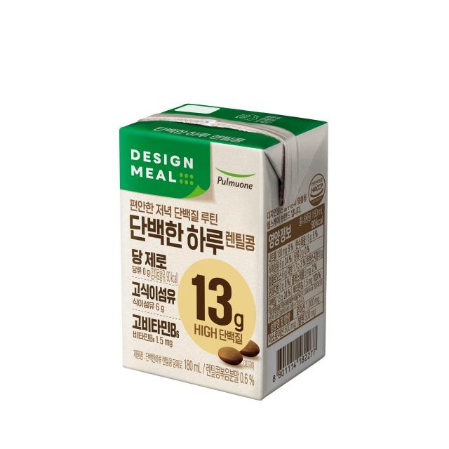 단백한하루 렌틸콩 당제로(180mlx12개) <b>풀무원</b> 탕비실 음료 <b>운동</b>후 남녀노소 아침대용 간식