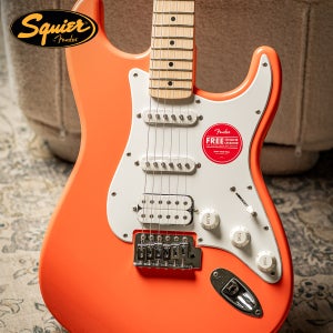 입문용 일렉기타 스콰이어 소닉 스트라토캐스터 Sonic Stratocaster SSH-Tahitian Coral w/Maple FB