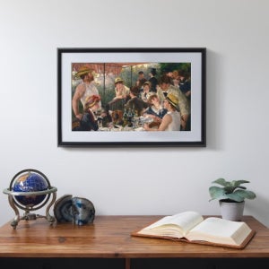 넷기어 뮤럴 디지털 캔버스 27인치(블랙) 스마트 전자액자 미디어아트 전시 인테리어 NFT WiFi