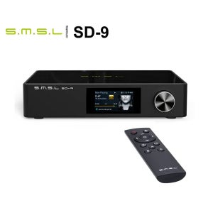 SMSL SD-9 타이달 스포티파이 스트리머 4인치스크린 1년 AS 국내용 플러그