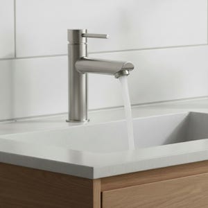 화장실 세면대 수전 셀프교체 원홀 무광 니켈