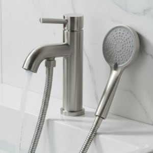 화장실 샤워겸용수전 세면대 원홀 무광