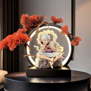 원피스 스타일 루피 기어5 니카 루피 피규어 GK 피규어 25cm LED 발광