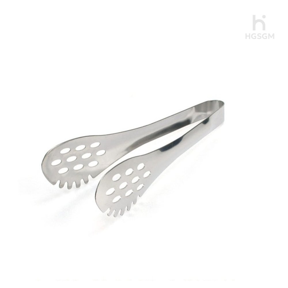 바베큐집게 톱니 스텐 타공집게 소 23.5cm