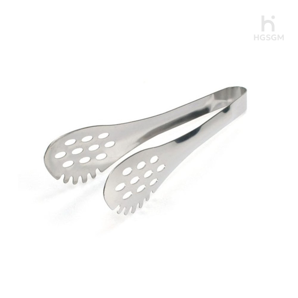 스텐요리집게 톱니 스텐 타공집게 대 30cm