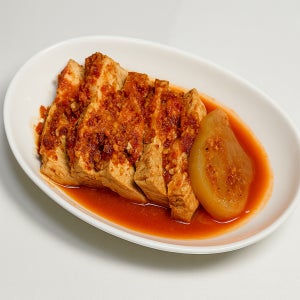 [오픈 43%] 국내산 새우로 육수를 낸 수제 명품 새우육수두부조림 600g,자취생 가정식