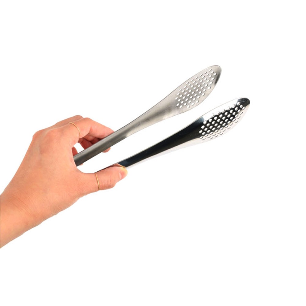 샐러드 빵집게 스텐 타공집게 중 26cm