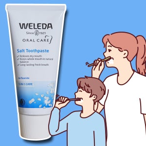 벨레다 소금치약 불소없는 계면활성제없는 양치 미백 독일 1개