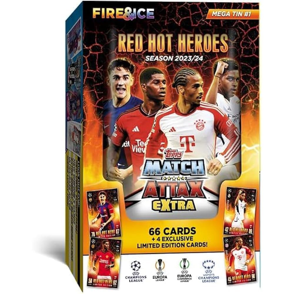 2023-24 Topps Match Attax 엑스트라 챔피언스 리그 카드 - 메가