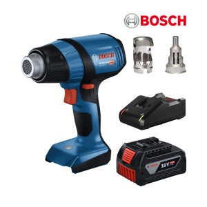 보쉬 충전 무선 열풍기 GHG18V-50 휴대용 히팅건 5.0Ah 배터리 세트