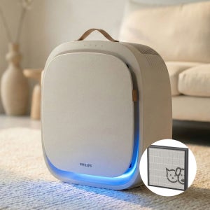 필립스 펫 공기청정기 AC3360/11 / 30평형 + 전용 필터 구성 반려동물 냄새 제거 강아지 고양이 털