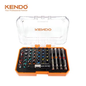켄도 임팩트 드라이버 비트 세트 41PCS S2합금 연장홀더 포함 20505TFO