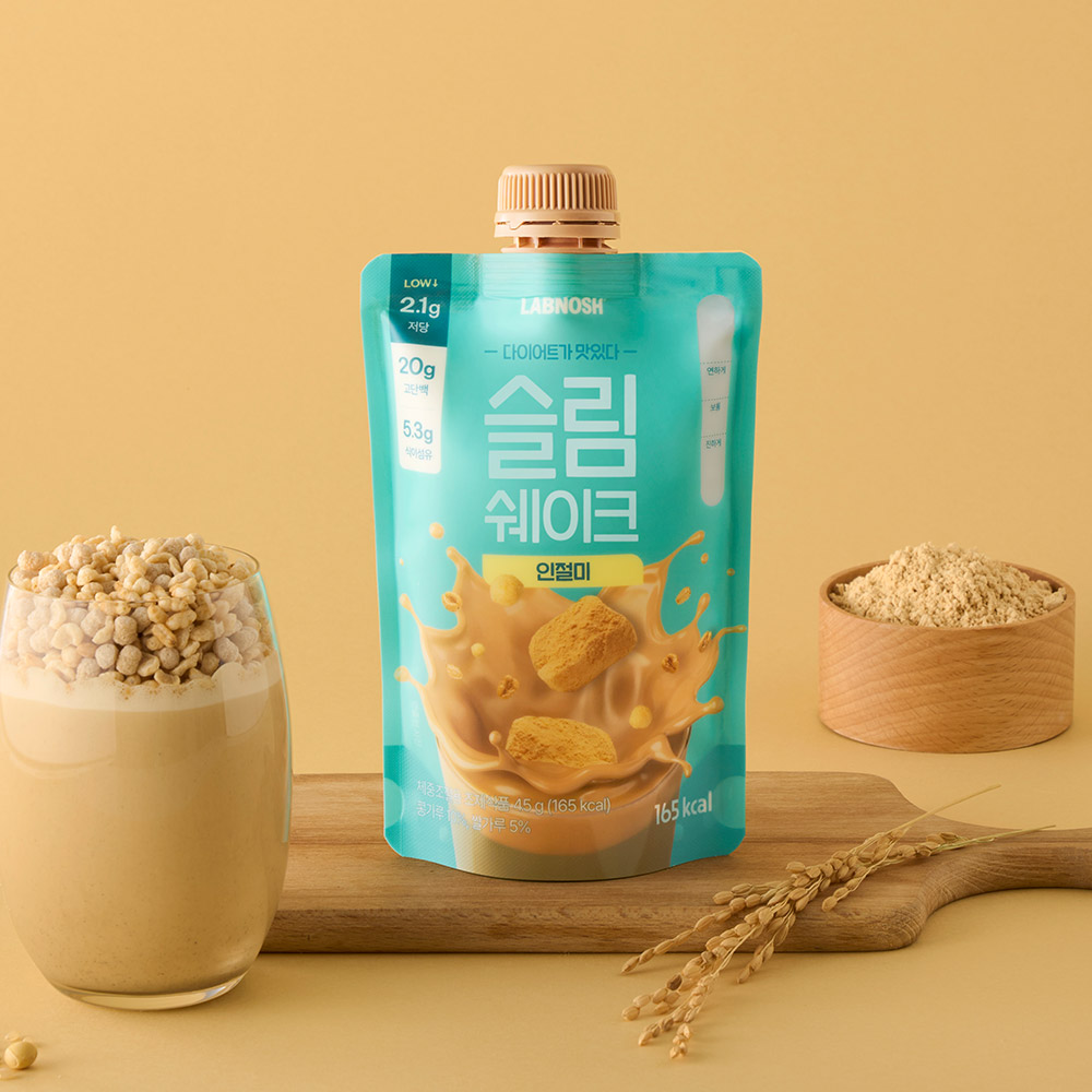 랩노쉬 슬림쉐이크 45g 인절미, 7포, 1개