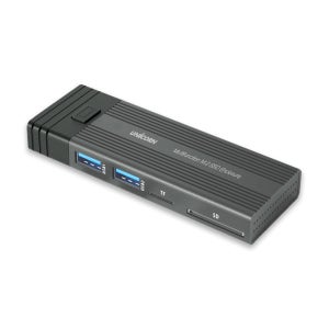 M.2 SSD 멀티 외장하드케이스 USB허브 SD TF 카드리더기 USB메모리 노트북 PC
