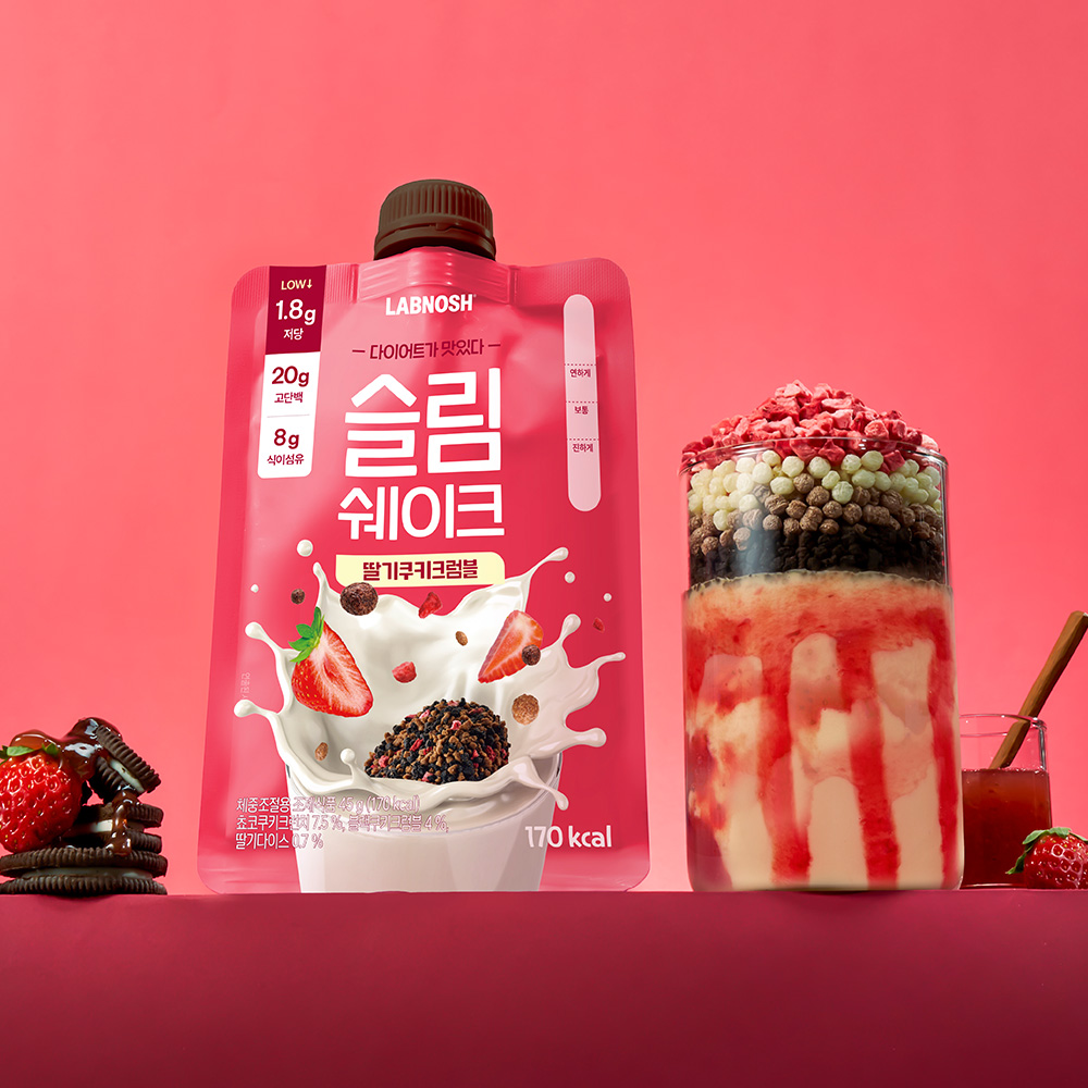 슬림쉐이크 딸기쿠키크럼블 제품 이미지