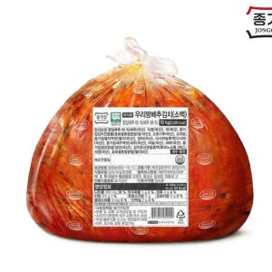 냉장 대상 종가 포기김치 소백 10kg