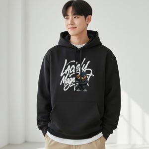 LM힙합베어후드 국내생산 남여공용 빅사이즈 특양면 기모 커플 남성 남자 여성 여자 오버핏