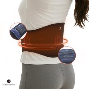 올투게더나우 힐링허그 온열 냉 찜질 허리보호대 생리 복부 복대 밴드 허리 벨트 지지대