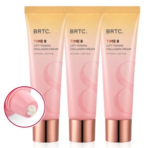 BRTC 타임8 리프토닝 콜라겐 크림 / 듀얼비타 크림 / 주름개선 미백 80ml, 3개