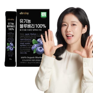 [휴온스N] 엘루비 NFC 유기농 블루베리 100% 14포, 1개