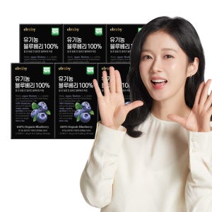 [휴온스N] 엘루비 NFC 유기농 블루베리 100% 14포, 6개