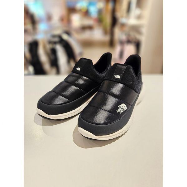 노스페이스키즈 노스페이스 키즈 NS96Q57S 블랙 브이모션 <b>슬립</b>온 방한화