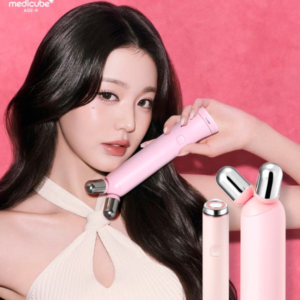 메디큐브 EMS 부스터 브이롤러 뷰티디바이스 (부스터프로 미니플러스+브이롤러헤드)