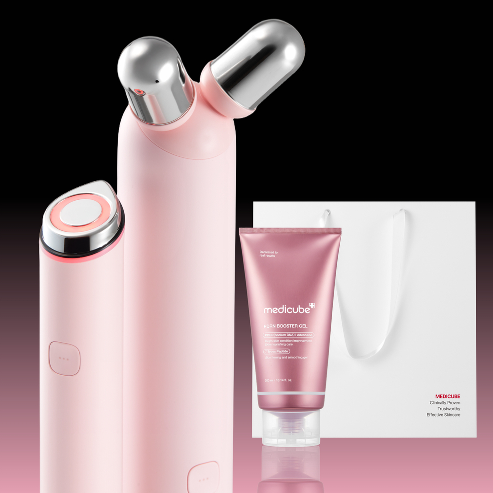 메디큐브 EMS 부스터 브이롤러 (부스터프로 미니 플러스+브이롤러 헤드)