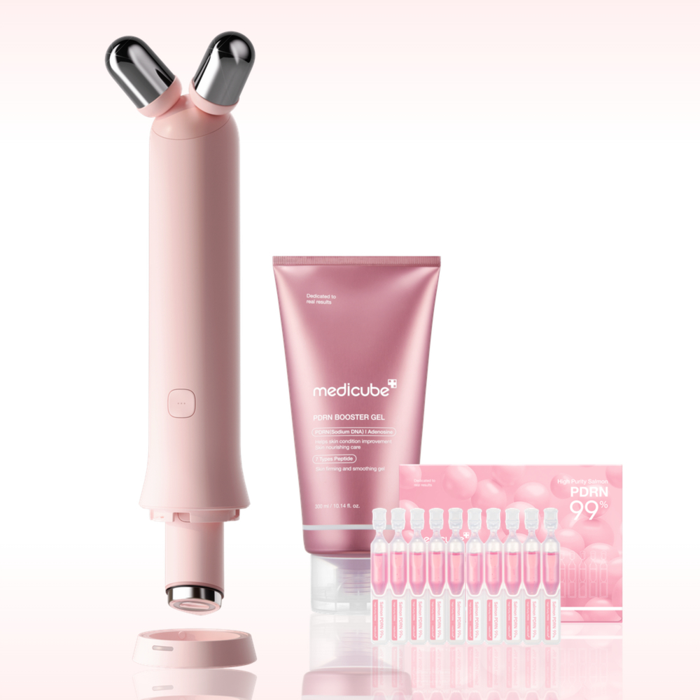 메디큐브 EMS 부스터 브이롤러 (부스터프로 미니 플러스+브이롤러 헤드)