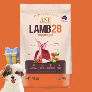 (랜덤사은품+) ANF 독 영양밸런스 사료 램28, 10kg, 1개