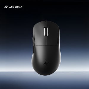 ATK Y9 무선 마우스 시리즈 초경량 FPS 게이밍 오른손 블랙 Pro Max