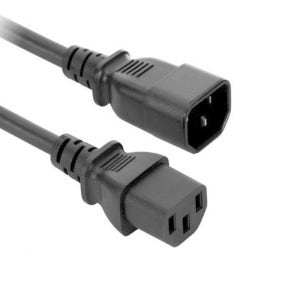 국산 16A C13 to C14 연장 캡코드 UPS PDU 서버 전원 연결 선 케이블