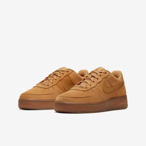 나이키 에어 포스 1 LV8 3 주니어 신발 캐주얼 스니커즈 운동화 브라운 BQ5485-700