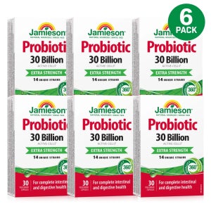 [6개세트] 자미에슨 유산균 프로바이오틱스 300억 180정 (6개월분)