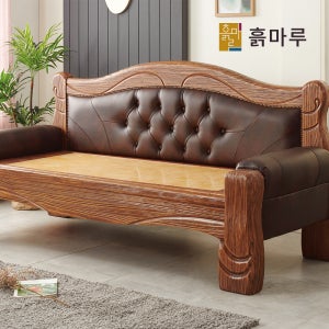 흙마루 C5018G 3인 카우치 메이플연옥 세라믹 온열침대