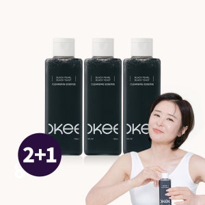 오키뷰티 타히티 흑진주 저자극 모공 폼 클렌저 클렌징 흑효모 세안제 에센스 클렌징팩 150ml, 3개