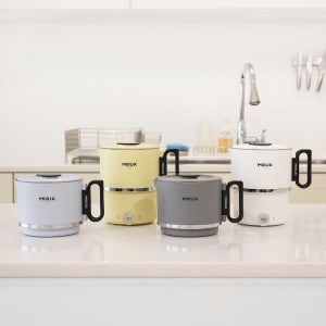 밀룩스 올스텐 여행용 접이식 전기포트 캠핑용 휴대용 커피 햇반 라면 미니 멀티포트