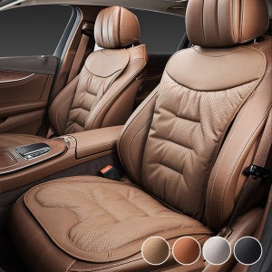지엠지모터스 자동차 시트커버 차량용 리무진시트 교체 카시트 보호매트 비보스 립브라운